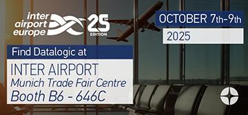Discover Datalogic’s cutting-edge airport solutions at Inter Airport Europe 2025